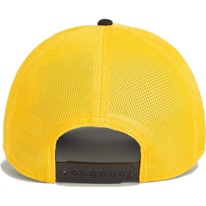 kepure-islenkta-geltona-snapback-mighty-lion-suede-the-farm-goorin-bros
