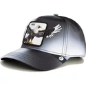 kepure-islenkta-juoda-snapback-free-steal-this-hat-wings-the-farm-goorin-bros