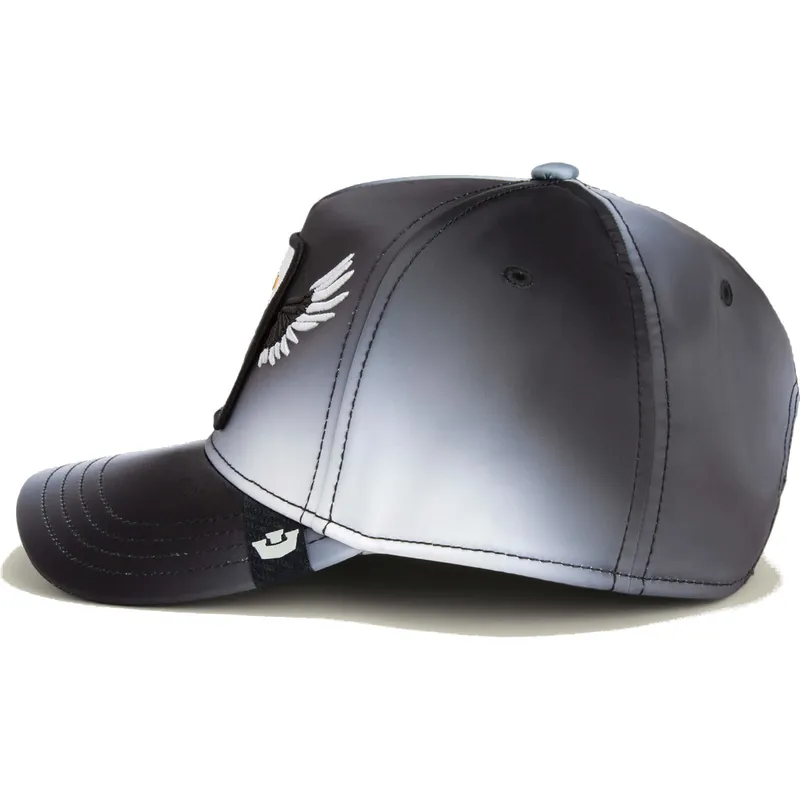 kepure-islenkta-juoda-snapback-free-steal-this-hat-wings-the-farm-goorin-bros