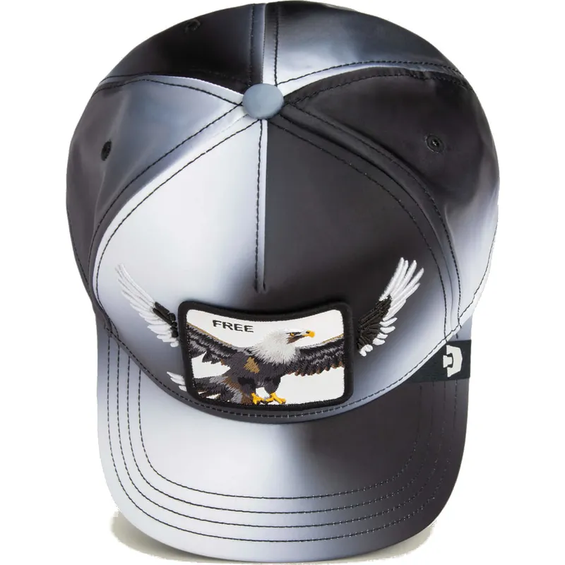 kepure-islenkta-juoda-snapback-free-steal-this-hat-wings-the-farm-goorin-bros