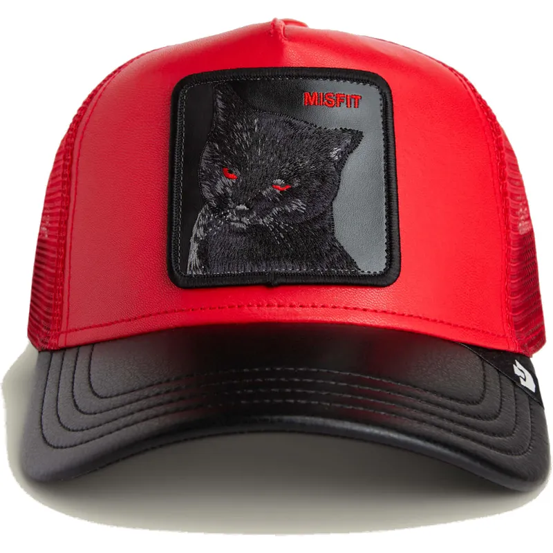 kepure-islenkta-raudona-snapback-misfit-courtside-the-farm-goorin-bros
