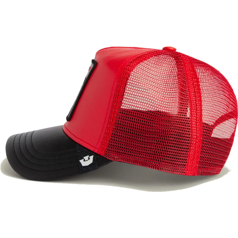 kepure-islenkta-raudona-snapback-misfit-courtside-the-farm-goorin-bros