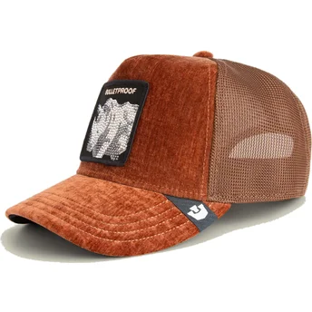 Cap išlenkta brown snapback The Farm de Goorin Bros.
