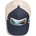 niebiesko-biala-czapka-trucker-z-losiem-off-the-grid-staycation-homestead-the-farm-od-goorin-bros