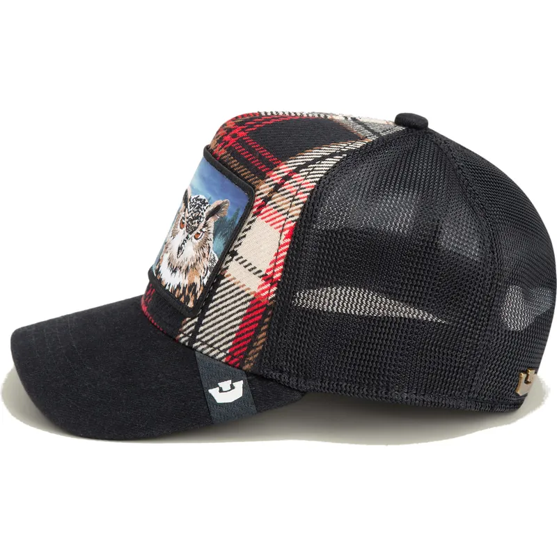kepure-islenkta-vilkikas-ivairiaspalvis-snapback-buho-night-owl-cabin-fever-homestead-the-farm-the-farm-de-goorin-bros