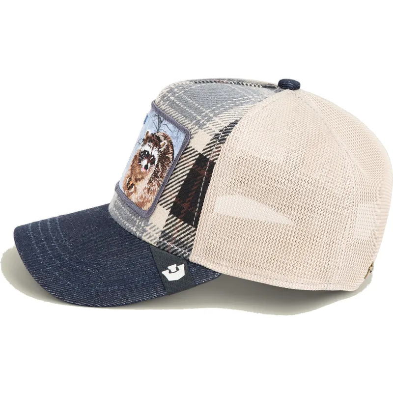 kepure-islenkta-melyna-snapback-bless-this-mess-free-spirited-homestead-the-farm-goorin-bros