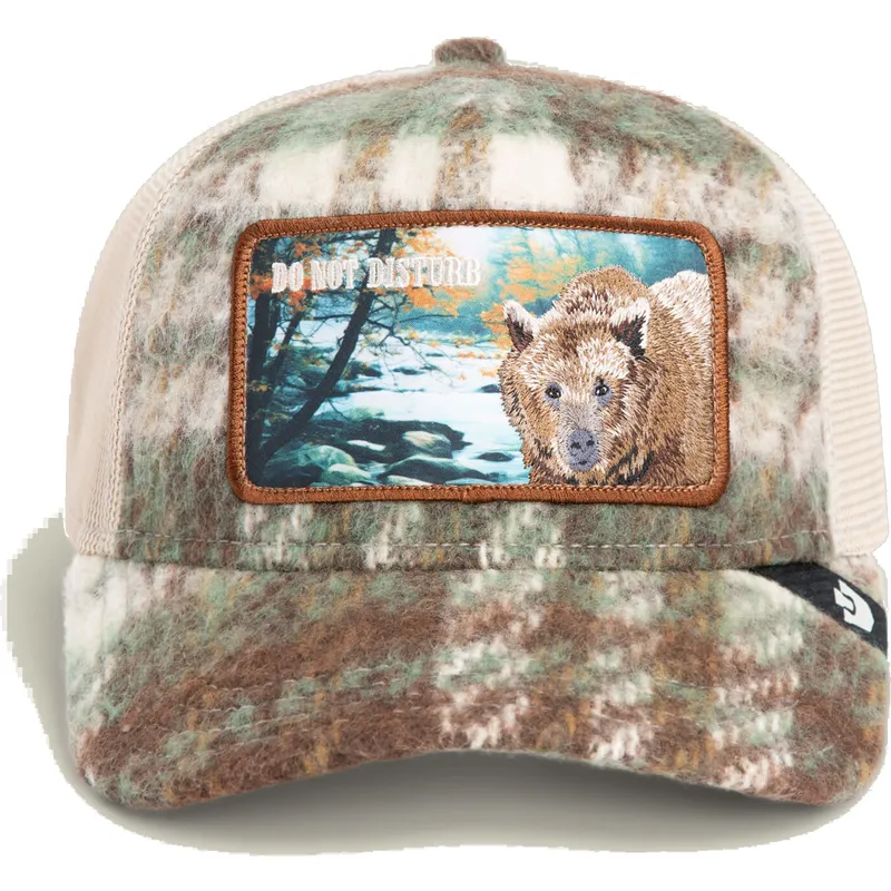 kepure-islenkta-ruda-snapback-do-not-disturb-don-t-poke-the-bear-homestead-the-farm-goorin-bros