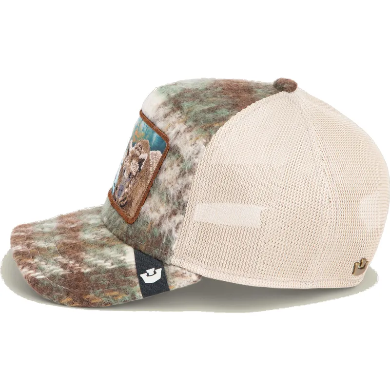 kepure-islenkta-ruda-snapback-do-not-disturb-don-t-poke-the-bear-homestead-the-farm-goorin-bros