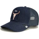 kepure-islenkta-tamsiai-melyna-snapback-dead-denim-the-farm-goorin-bros