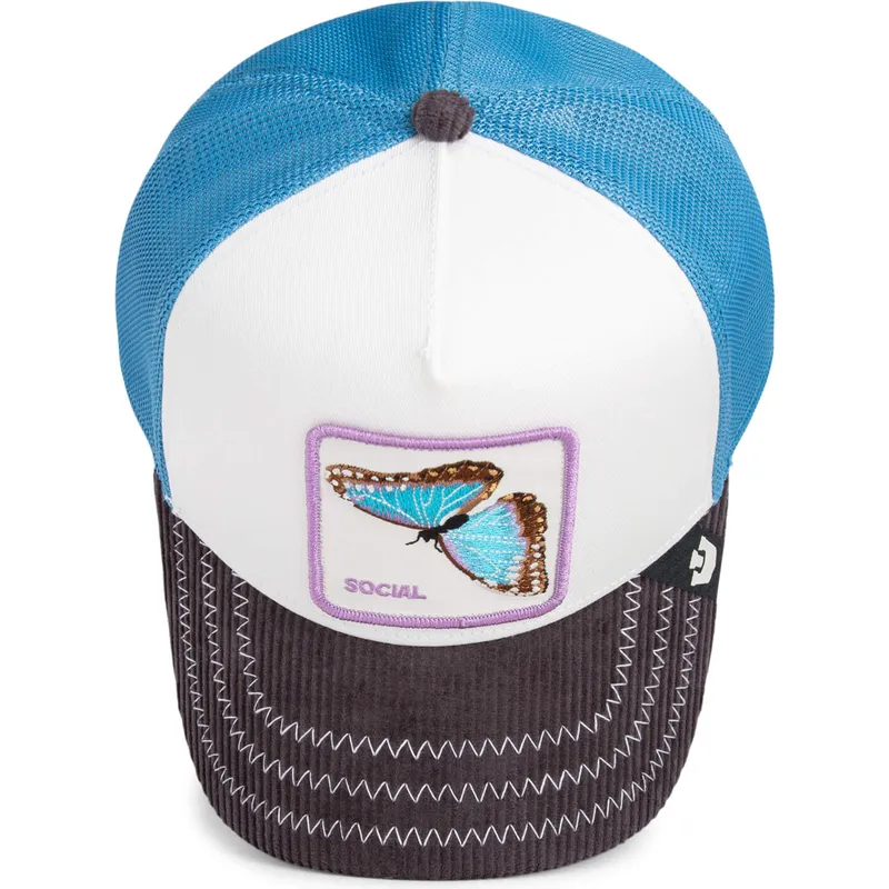 kepure-islenkta-vilkikas-ivairiaspalvis-snapback-mariposa-social-remix-the-farm-the-farm-de-goorin-bros