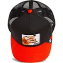czarna-i-pomaranczowa-czapka-trucker-z-lisem-good-looks-sport-the-farm-od-goorin-bros