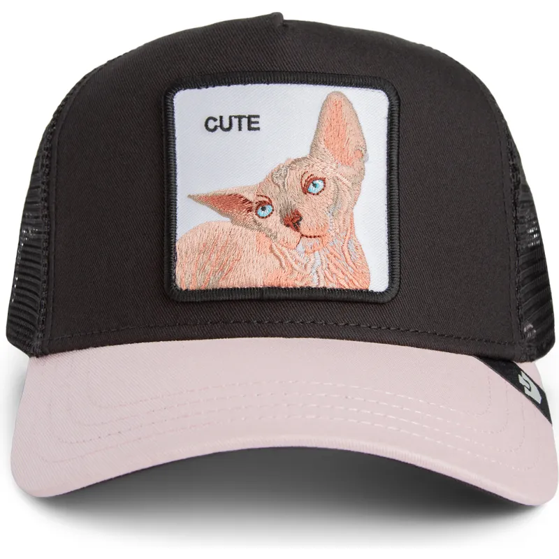 kepure-islenkta-juoda-snapback-cute-the-sphynx-sport-the-farm-goorin-bros