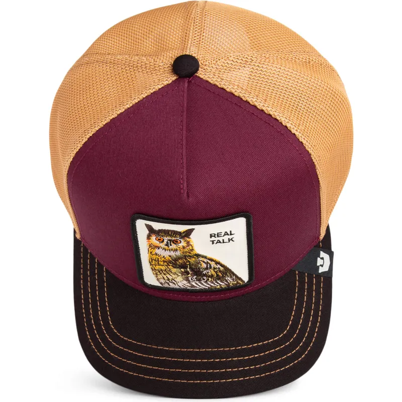 kepure-islenkta-vilkikas-ivairiaspalvis-snapback-buho-real-talk-tri-tone-the-farm-the-farm-de-goorin-bros