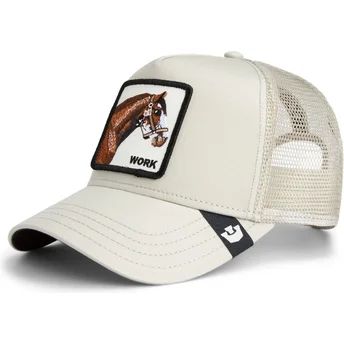 Goorin Bros. Work Horse Grit The Farm White Trucker Hat