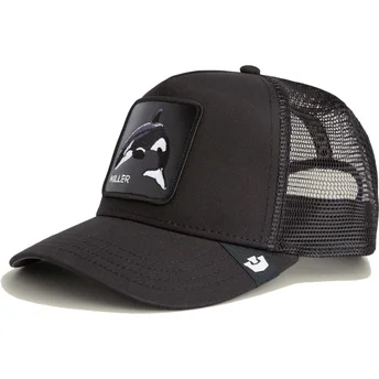 Gorra trucker negra orca Killer The Farm de Goorin Bros.