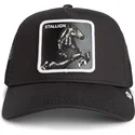 czarna-czapka-trucker-z-koniem-stallion-the-farm-od-goorin-bros