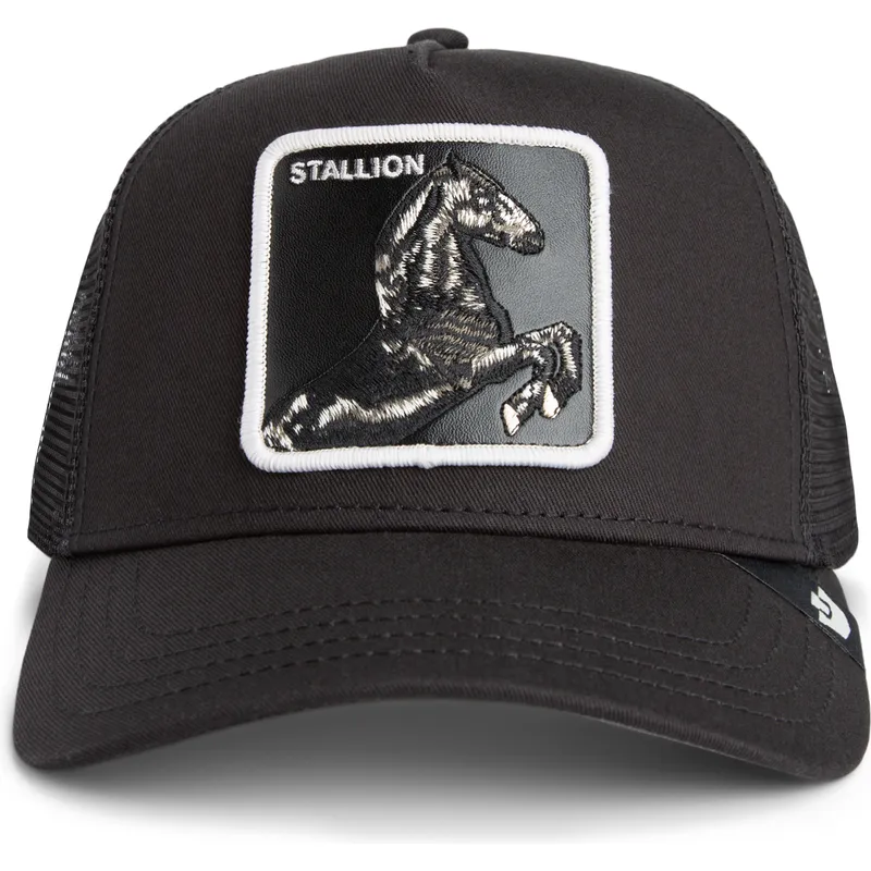 kepure-islenkta-vilkikas-juoda-snapback-caballo-stallion-the-farm-the-farm-de-goorin-bros