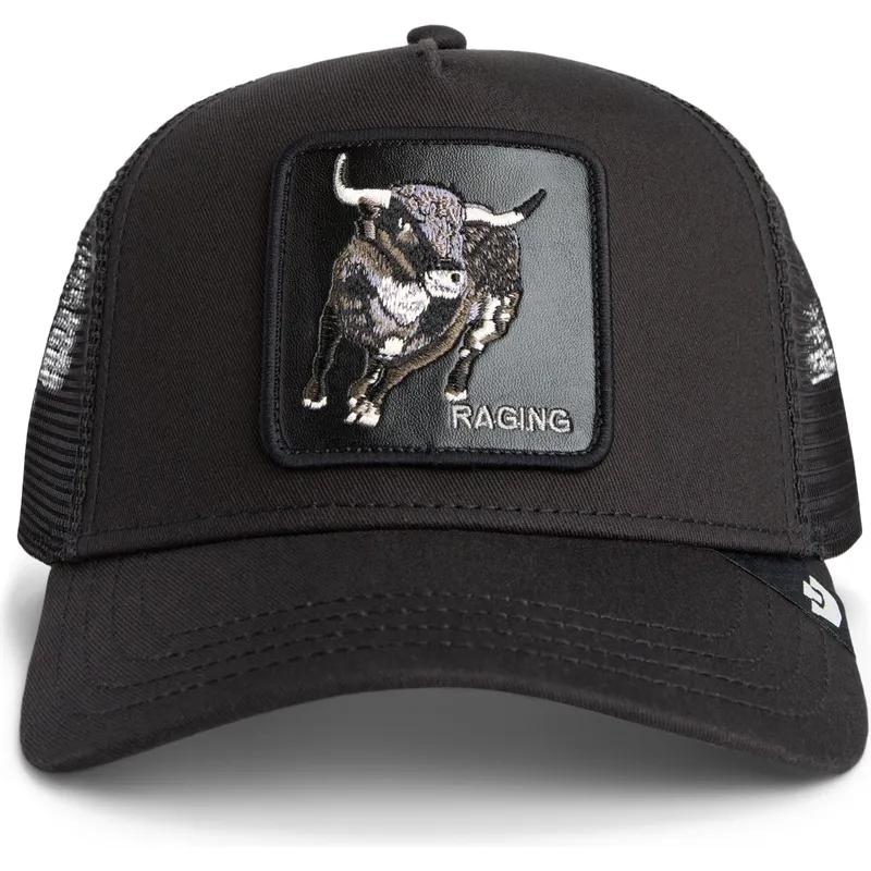 kepure-islenkta-juoda-snapback-raging-the-farm-goorin-bros kepure-islenkta-juoda-snapback-raging-the-farm-goorin-bros
