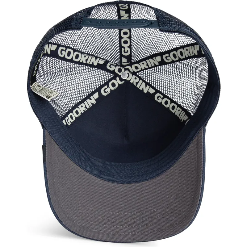 kepure-islenkta-vilkikas-tamsiai-melyna-snapback-ardilla-nuts-the-farm-the-farm-de-goorin-bros