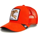 kepure-islenkta-oranzine-snapback-vaikams-the-nonstop-mini-the-farm-goorin-bros