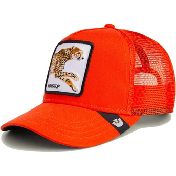 Kepurė išlenkta oranžinė snapback vaikams The Nonstop Mini The Farm Goorin Bros.