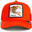 kepure-islenkta-oranzine-snapback-vaikams-the-nonstop-mini-the-farm-goorin-bros