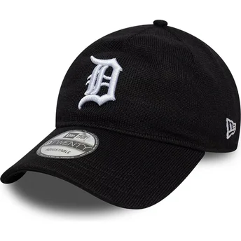 Czarna czapka z zakrzywionym daszkiem 9TWENTY Merino Wool Detroit Tigers MLB od New Era