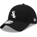 kepure-islenkta-juoda-reguliuojama-juostele-9twenty-merino-wool-chicago-white-sox-mlb-new-era