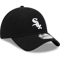 kepure-islenkta-juoda-reguliuojama-juostele-9twenty-merino-wool-chicago-white-sox-mlb-new-era