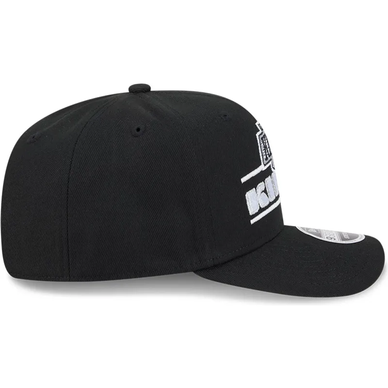 kepure-islenkta-juoda-snapback-9seventy-stretch-snap-stated-los-angeles-kings-nhl-new-era