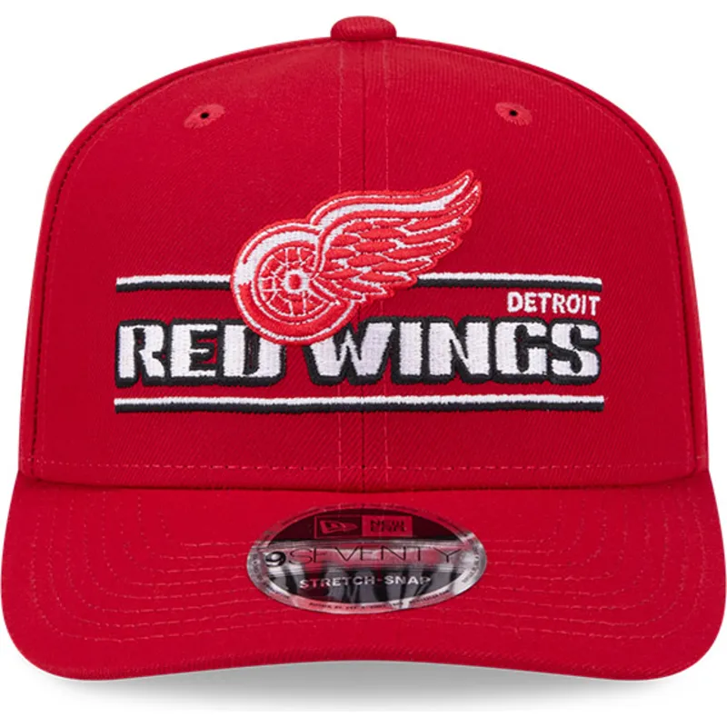 cap-islenkta-red-snapback-9seventy-stretch-snap-stated-detroit-red-wings-nhl-new-era