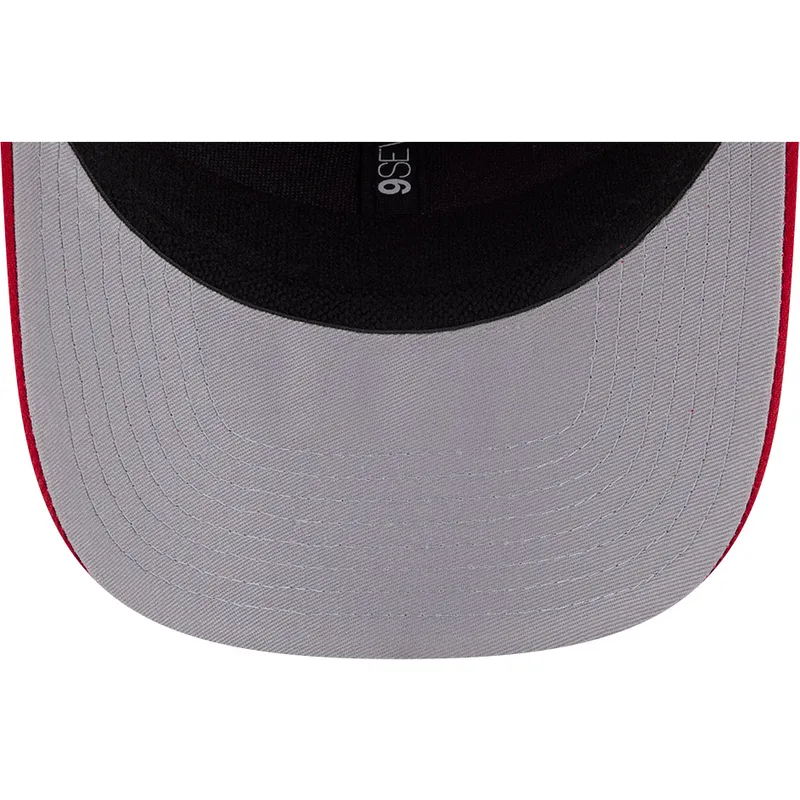 kepure-islenkta-raudona-snapback-9seventy-stretch-snap-stated-detroit-red-wings-nhl-new-era