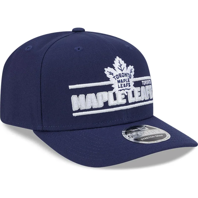 niebieska-czapka-z-daszkiem-snapback-9seventy-stretch-snap-stated-toronto-maple-leafs-nhl-new-era