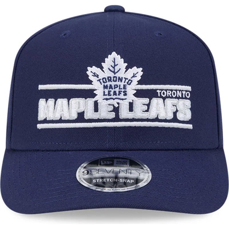 niebieska-czapka-z-daszkiem-snapback-9seventy-stretch-snap-stated-toronto-maple-leafs-nhl-new-era