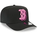 czarna-zakrzywiona-czapka-snapback-9fifty-a-frame-neon-boston-red-sox-mlb-new-era
