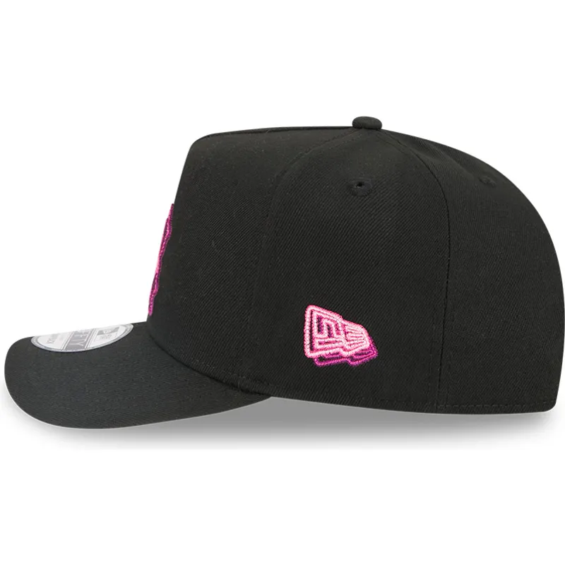 gorra-curva-negra-snapback-9fifty-a-frame-neon-de-boston-red-sox-mlb-de-new-era