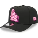 kepure-islenkta-juoda-snapback-9fifty-a-frame-neon-los-angeles-dodgers-mlb-new-era