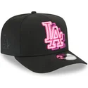 czarna-zakrzywiona-czapka-snapback-9fifty-a-frame-neon-los-angeles-dodgers-mlb-marki-new-era