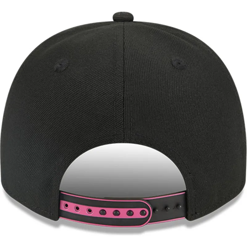 kepure-islenkta-juoda-snapback-9fifty-a-frame-neon-oakland-athletics-mlb-new-era
