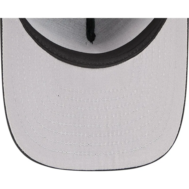 czarna-zakrzywiona-czapka-snapback-9fifty-a-frame-neon-oakland-athletics-mlb-new-era