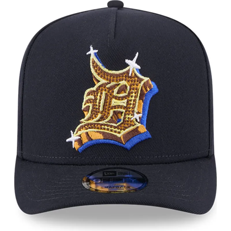 granatowa-czapka-z-zakrzywionym-daszkiem-snapback-9fifty-a-frame-emblem-detroit-tigers-mlb-new-era