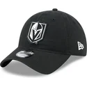 czarna-zakrzywiona-czapka-regulowana-9twenty-stamp-vegas-golden-knights-nhl-od-new-era