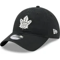 czarna-regulowana-czapka-z-zakrzywionym-daszkiem-9twenty-stamp-toronto-maple-leafs-nhl-new-era