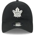 regulowana-czarna-czapka-z-zakrzywionym-daszkiem-9twenty-stamp-toronto-maple-leafs-nhl-marki-new-era