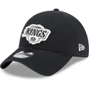 cap-islenkta-black-adjustable-strap-9twenty-stamp-los-angeles-kings-nhl-new-era