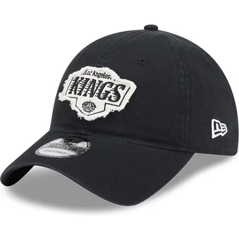 Kepurė išlenkta juoda reguliuojama juostelė 9TWENTY Stamp Los Angeles Kings NHL New Era