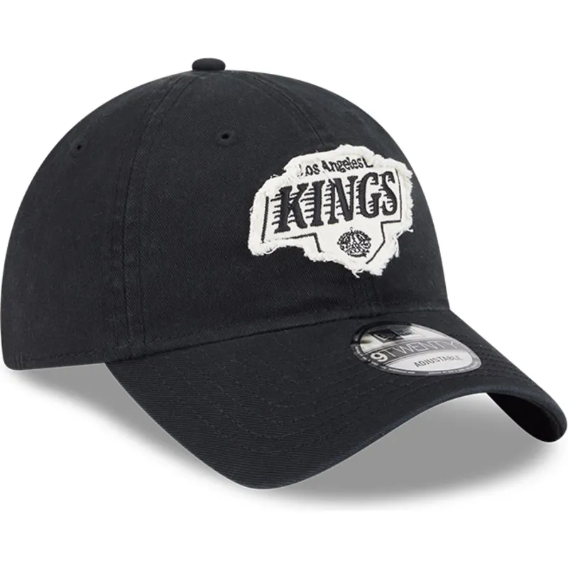 cap-islenkta-black-adjustable-strap-9twenty-stamp-los-angeles-kings-nhl-new-era