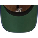 kepure-islenkta-ruda-reguliuojama-juostele-9twenty-a-frame-wool-pinstripe-los-angeles-dodgers-mlb-new-era