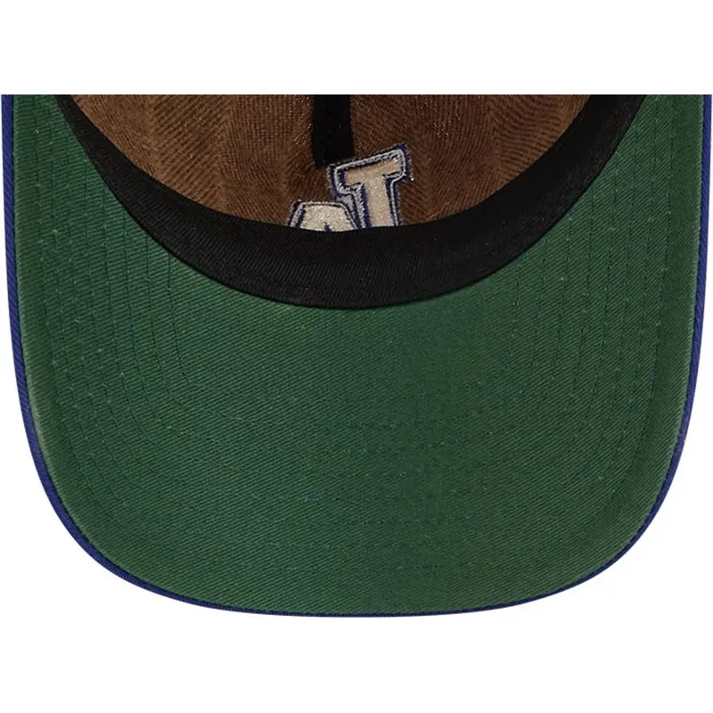 kepure-islenkta-ruda-reguliuojama-juostele-9twenty-a-frame-wool-pinstripe-los-angeles-dodgers-mlb-new-era