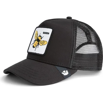 Czarna czapka trucker z pszczołą Queen Bee od Goorin Bros.